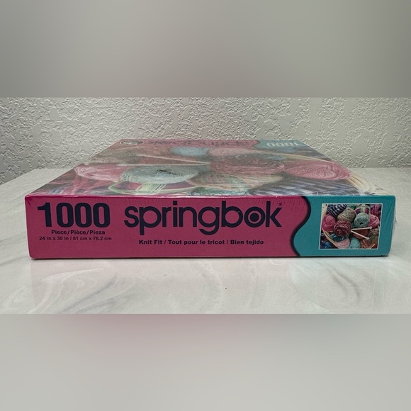 Sealed Springbok 1000 Piece Knit Fit - Picture 3 of 4